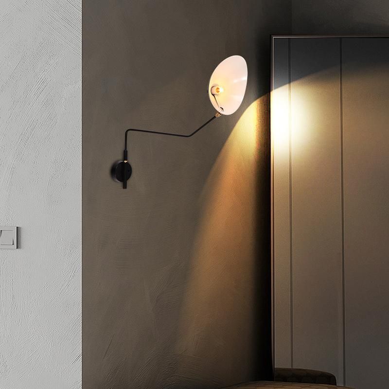 Postmodern Bedroom Bedside Light Study Lamp Creative Personality Retro Wall Lamp