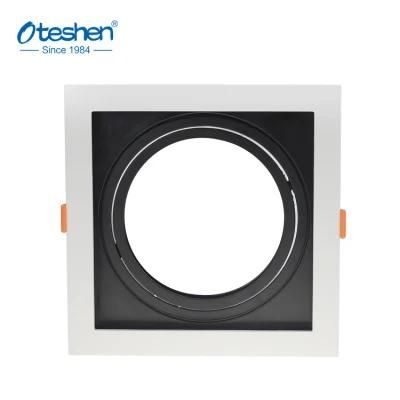 COB Housing Frame LED Light with White PC Material GU10