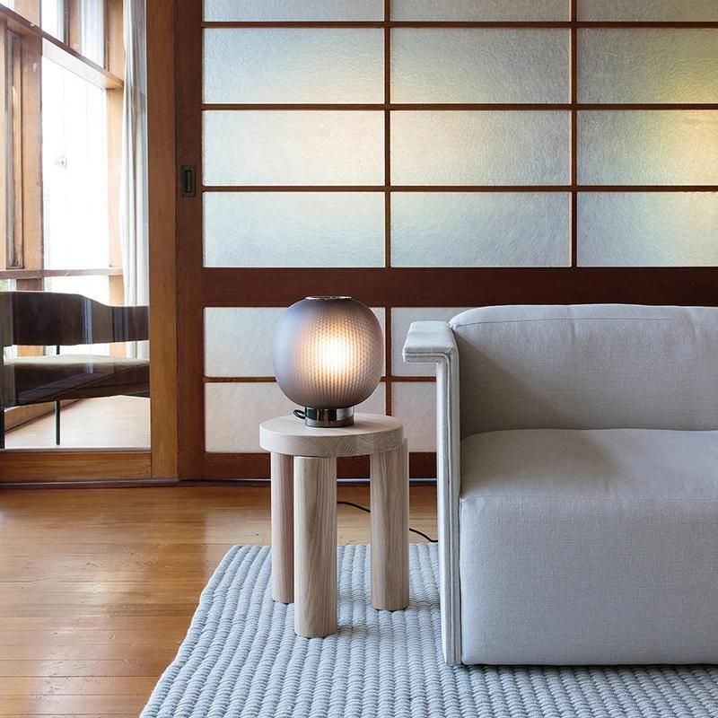 Black White Shade Bulb Table Lamp Reading Light Bedside Lamp