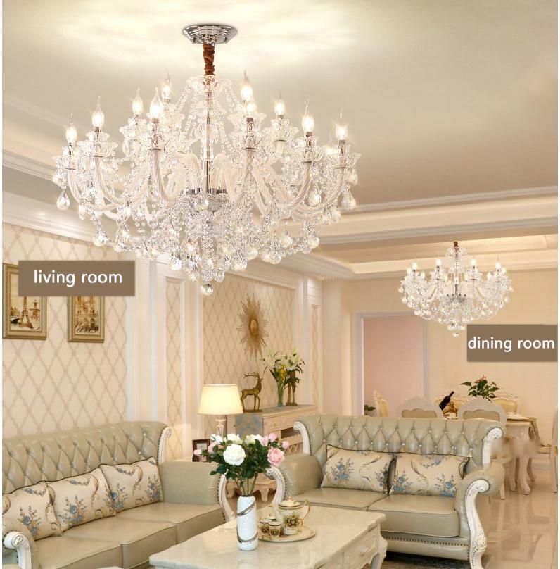 French Contemporary Light Luxury Crystal Chandelier LED Modern Chandeliers & Pendant Lights