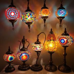 Tc1m03 2018 New Design Tokin Mosaic Turkish Table Lamps