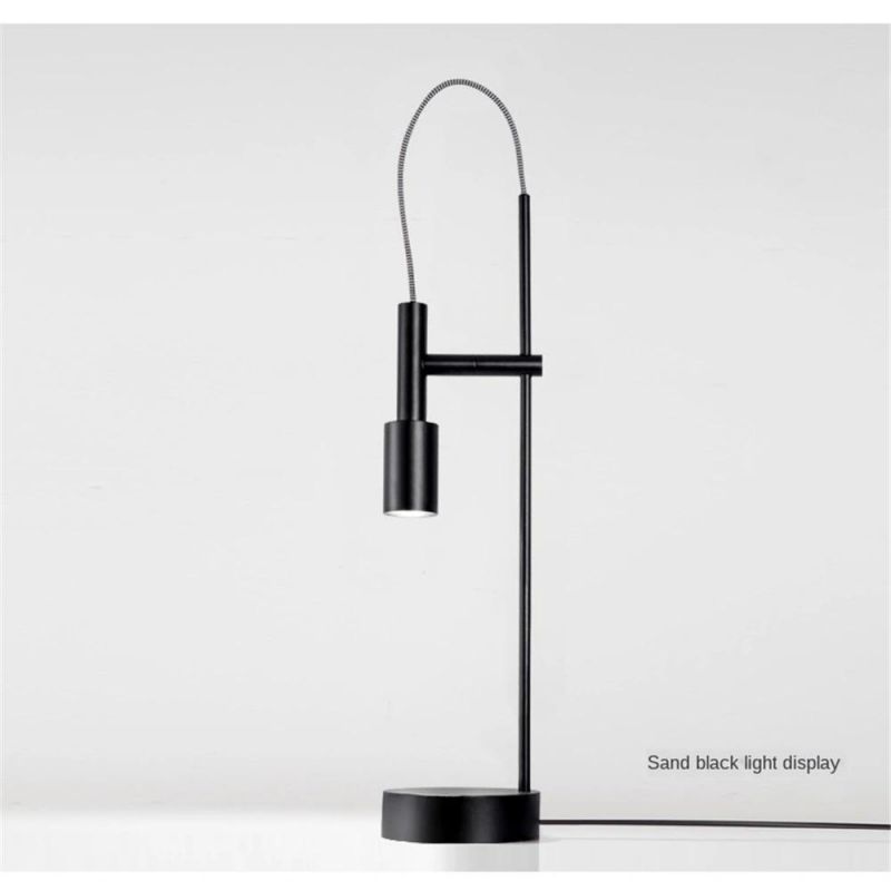 Bedroom Bedside Reading LED Desk Lamp Nordic Modern Simple Small Table Lights Creative Study Dormitory Rotating Head Desk Light