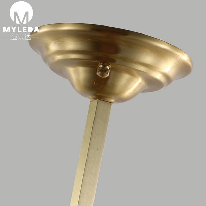 Modern Metal Luxury Glass Hall Restaurant Chandelier Pendant Light