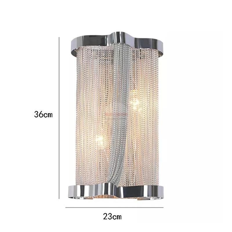 Italian Atlantis Luxury Chain Light Wall Lamps Mirror Light Stream Sconce Wall Lights (WH-OR-68)