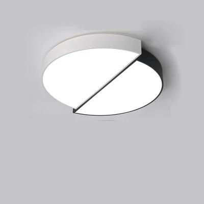 Nordic Round Remote Control Dimmable Slim LED Ceiling Light for Living Room