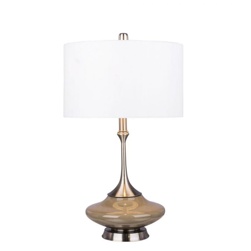 Modern Bedside Acrylic Desk Light USB Rechargeable Touch Glass Crystal LED Table Lamp for Dinner Wedding Home Decor