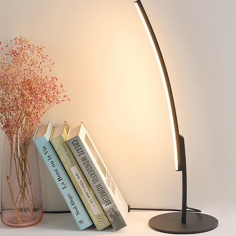 Linear Table Lamp Reading Lamp Bedside Lamp Bedroom Nightstand Lamp