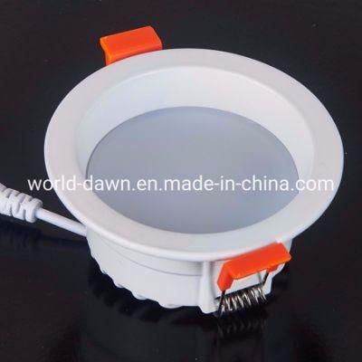 Office Home Lighting 10W 40W Recessed Round Panel Lighting LED Down Light