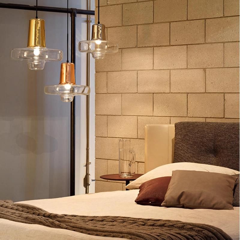 Nordic Designer Glass Chandelier Restaurant Cafe Hotel Bar Counter Clothing Store Clubhouse Pendant Lamp