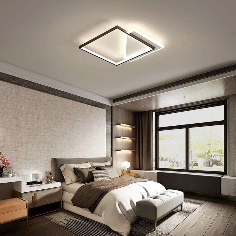 Geometric Art Ceiling Light Simple Bedroom Lamp Personality Livingroom Light LED