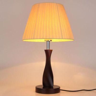 Wooden Table Lamp Desk Light for Hotel