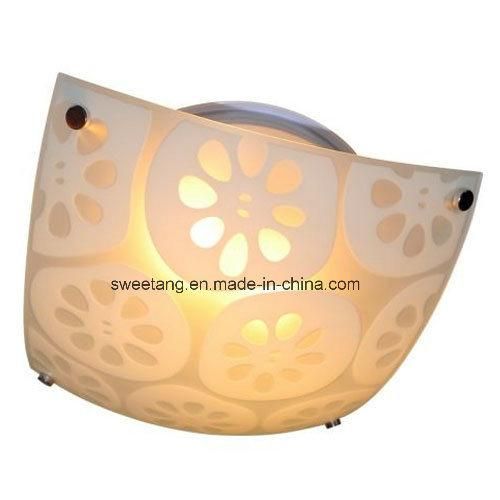 New Decorative Indoor Glass Ceiling Light with Glass Shade