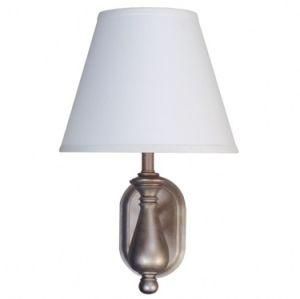 Pewter Gold Finish Wall Lamp with Parchment Shade