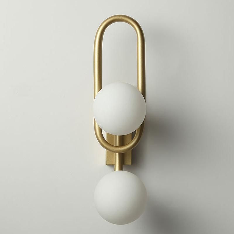 Living Room and Bedroom Modern Light Creative Double-Headed Decorative Bedside Wall Lamp