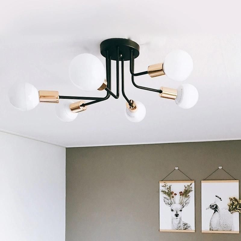 Industrial Flush Mount Ceiling Lights Fixtures for Home Lighting (WH-LA-16)