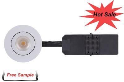 Free Sample LED 6W Triac Dimmable Indoor Lighting Spot Light Distributor COB Downlight