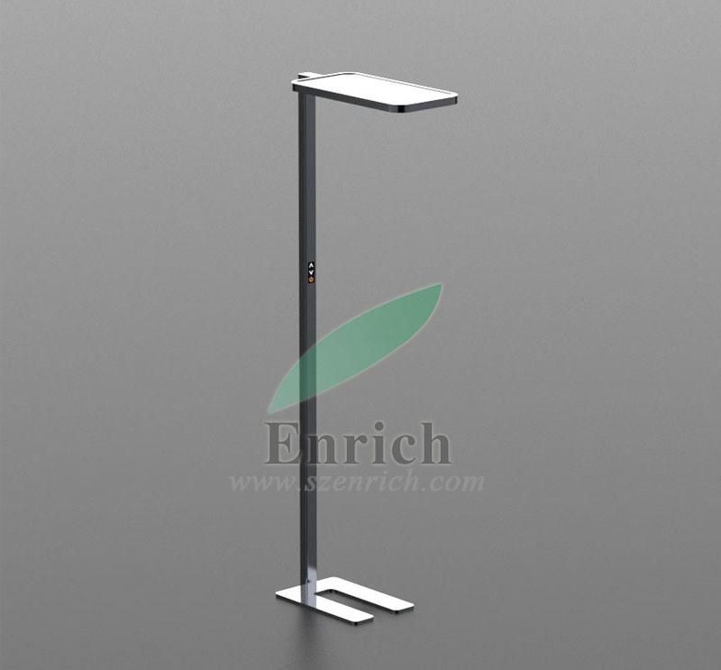 Non-Glare Office LED Floor Lamp with 195cm 60W CCT/Brightness Adjustable