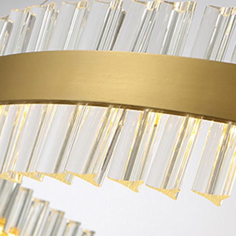 Round Fashion Modern Designer Living Room Bedroom Dining Room Luxury Pendant Chandelier Lamp