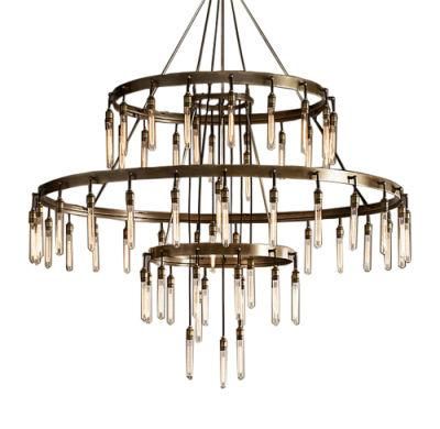 Luxury Indoor Light Decorative Modern Glass Chandelier