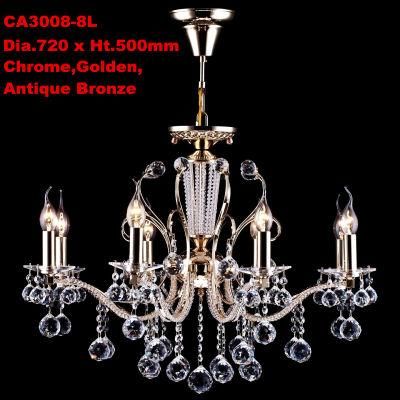 Crystal LED Light Ceiling Lamp Flushmount Lamp Classic Traditional Chandelier