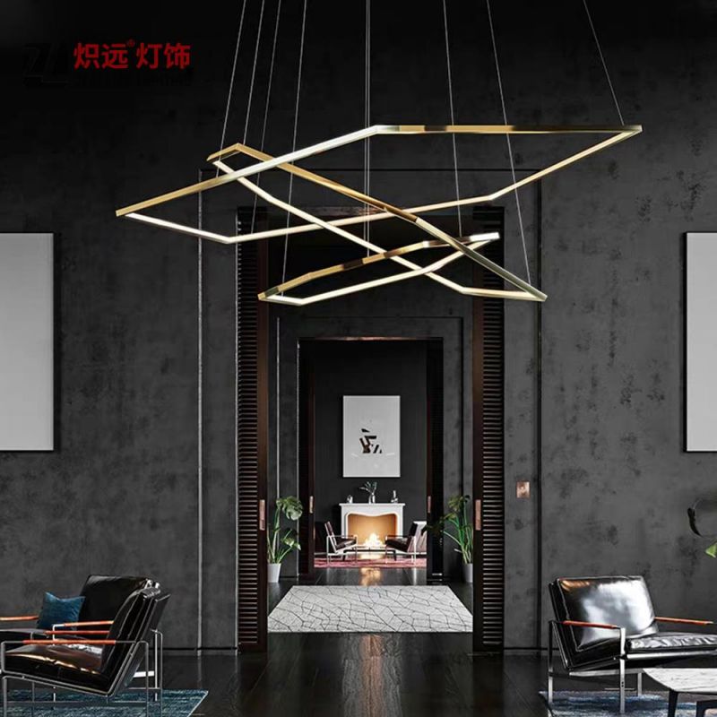 Postmodern Living Room Pendant Lamp Bedroom Chandelier