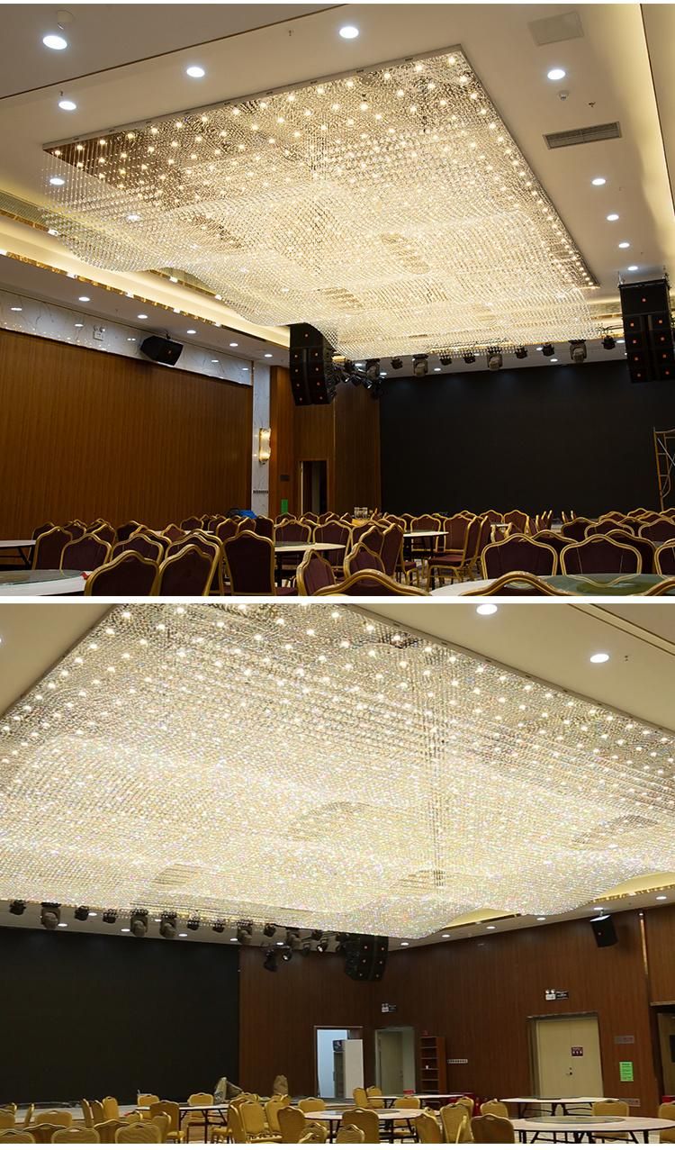 New Product Decor Luxury Hotel Lobby Clubhouse Villa Engineering Project Ceiling Chandelier