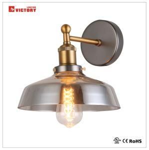 New Classic Metal&Glass LED Wall Light Lamp with Ce UL Approval