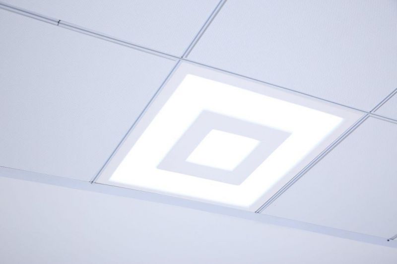 Square LED Panel Light for Grid Ceiling Tiles