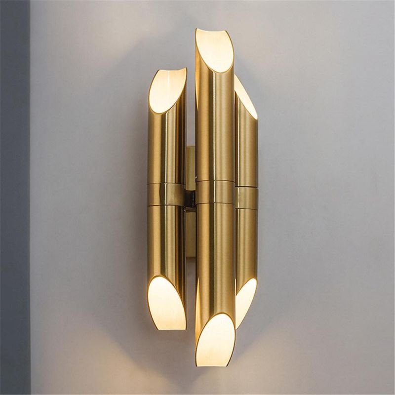 Wall Lamp Post-Modern Minimalist Golden Wall Lamp Hotel Living Room Creative Light