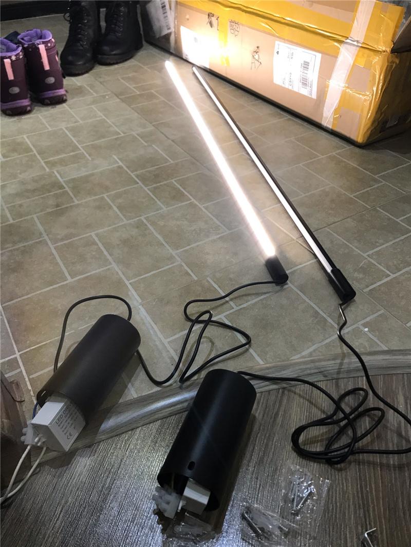 Modern Bedroom Bedside Simple Lights Geometry Pendant Lights Bedroom Living Room Decor Linear Pendant Lamp (WH-AP-254)
