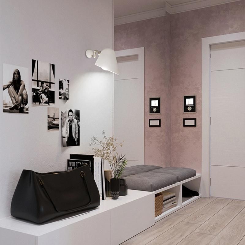 Simple Metal Creative Living Room Wall Lamp Bedhead Hotel Corridor Wall Lighting