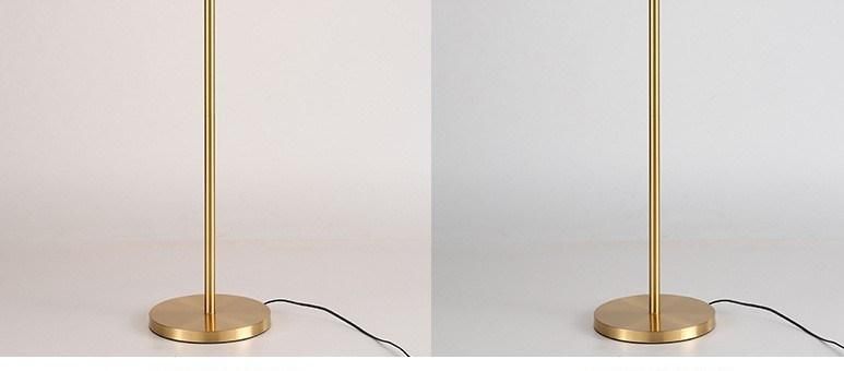 American All Copper Ceramic Table Lamp Bedroom Bedside Lamp Retro Simple Marriage Mediterranean New Chinese Living Room Floor Lamp