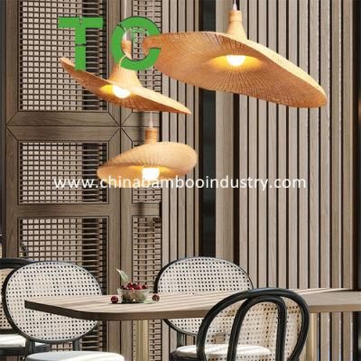 Factory Price Bamboo Lampshade Handmade Woven Pendant Light Chandelier Ceiling Lighting Rattan Shade Chandelier Ceiling