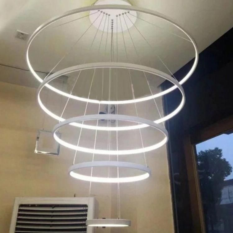 LED Modern Decorative Crystal Glass Chandelier Ceiling Hotel Indoor Hanging Pendant Light Ceiling Lamp Long
