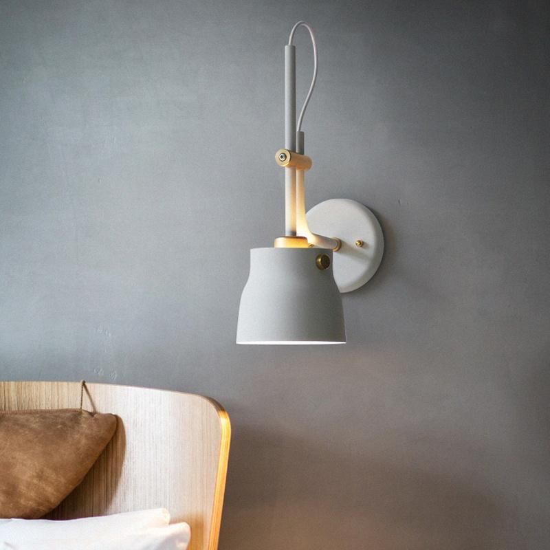 Creative Industry Style Iron Art Corridor Dining Room Bedside Wall Lamp