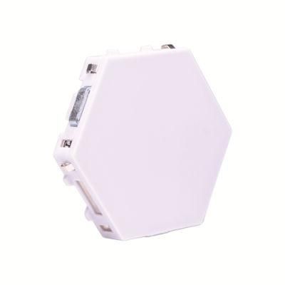 Creative Atmosphere Modular Assembly Smart Touch Sensitive Hexagonal Wall LED Night Lamp