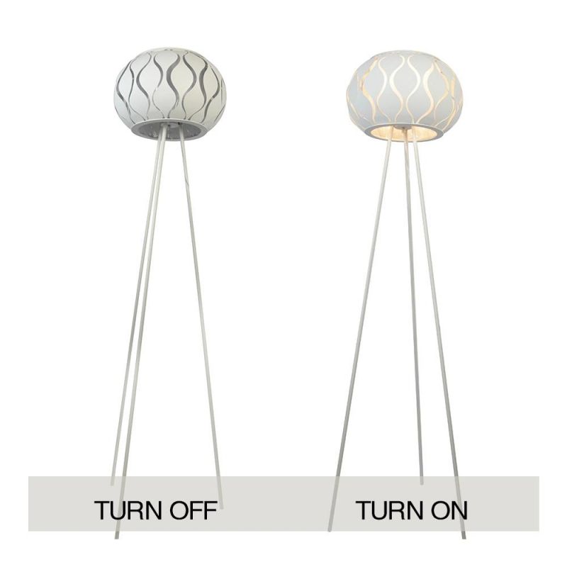 Masivel Modern Luxury Design Hotel Bedroom LED Floor Lamp