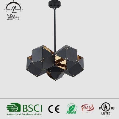 Project Black Metal Decorative Pendant Lamp Custom Design Lighting