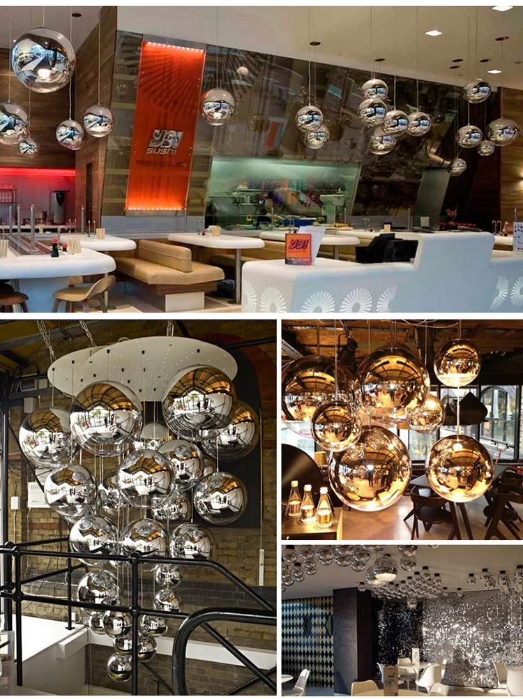Modern Home Lighting with Glass for Chandelier Pendant Lamp Restaurant Decoration