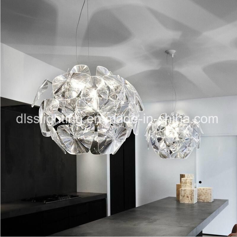 European Style Creative Living Room Project Lighting PC Pendant Light
