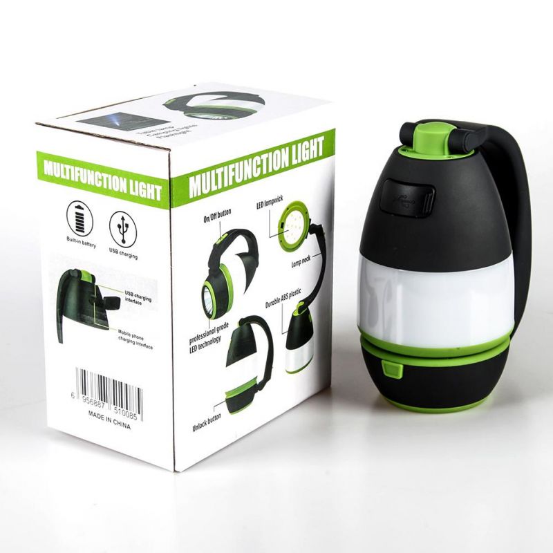 Yichen Multifunctional USB Rechargeable LED Table Lamp & Reading Light