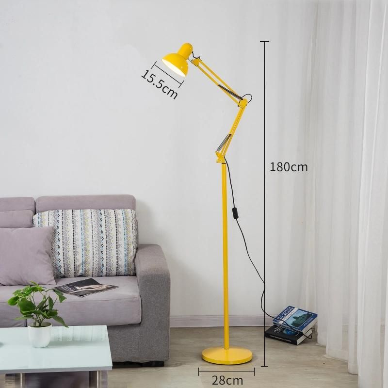 Modern Light Luxury Floor Lamp Interior Decoration Standing Lighting Reading Table Light