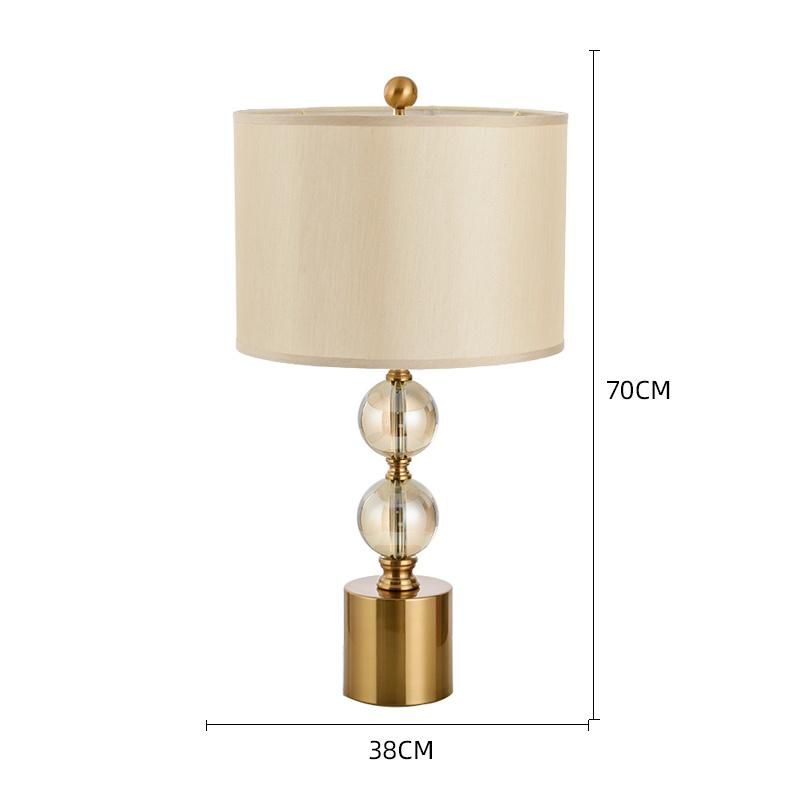 Bedroom Nordic Bedside Modern Minimalist Living Room Study Reading Room Creative Personality Light Luxury Glass Table Lamp