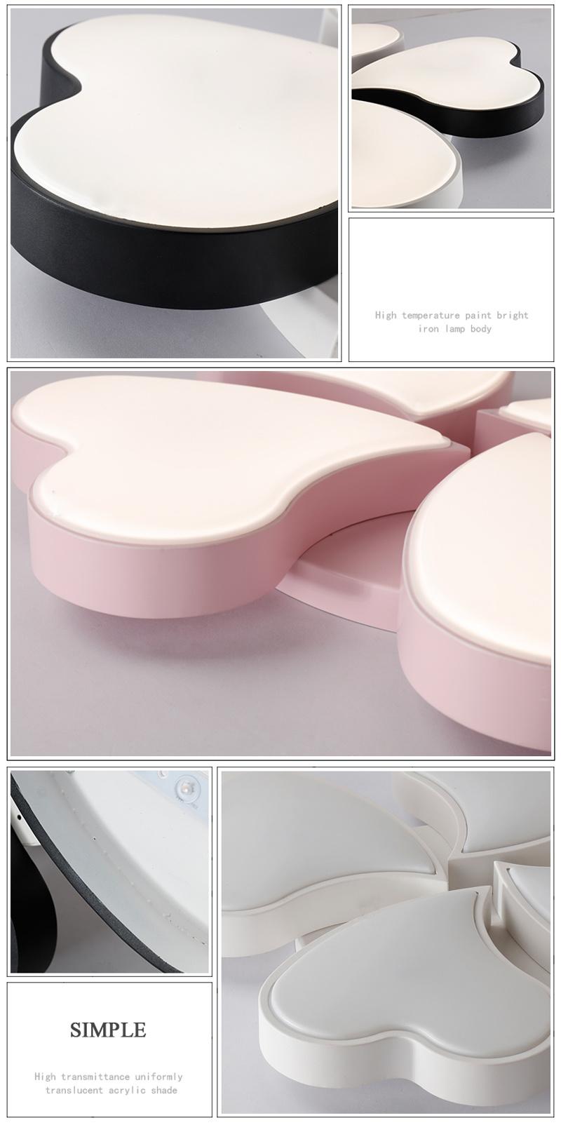 Simple Living Room Bedroom Children′s Room LED Dimmable Ceiling Lamp