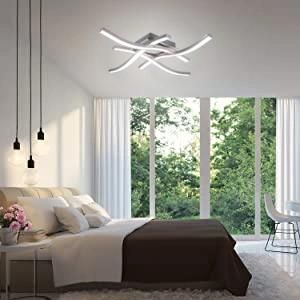 Modern Embedded Minimalist Wave Line Indoor LED Ceiling Light