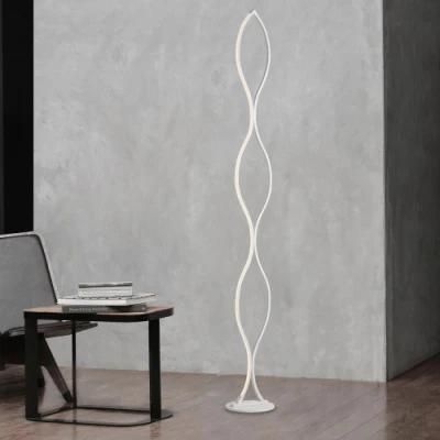 Masivel Modern Simple Linear Home Hotel Decoration LED Floor Lamp