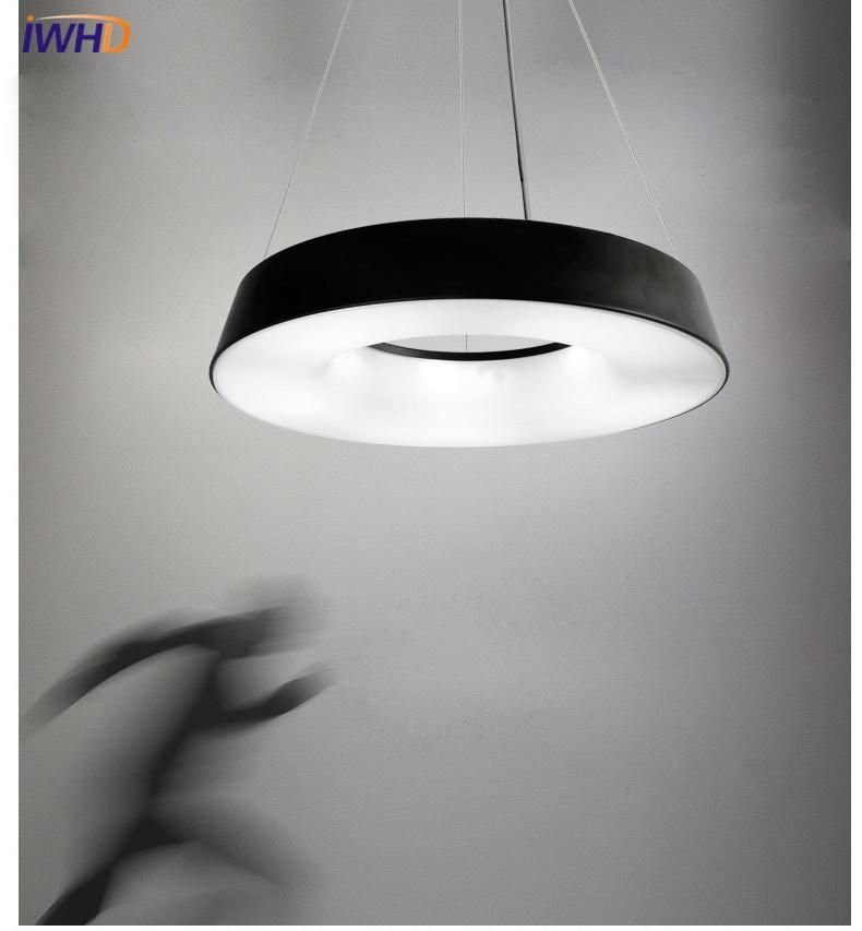 Modern White Pendant Lights Home Peder Prism Design Contemporary Pendant Light (WH-AP-354)