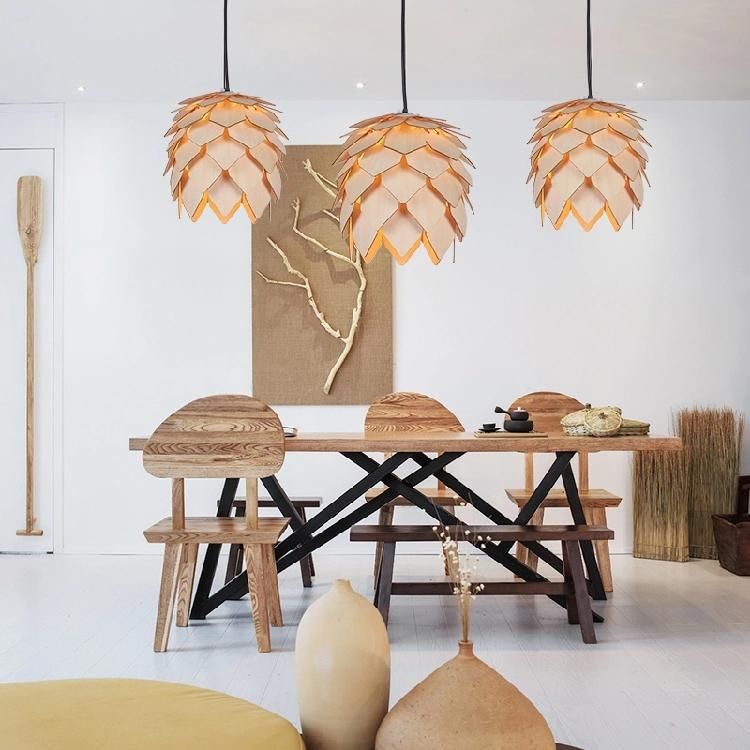 Fancy Wooden Design Pendant Lamp (TP-D7004-S)