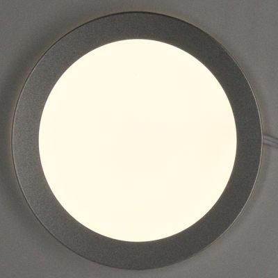 LED Round Slim Mini Indoor Illumination Cabinet Light