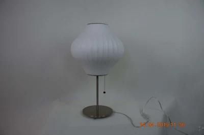 Chinese Classic Style Creative Design Silk Lamp E27 Bedside Table Lamp for Hotel Restaurant
